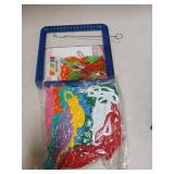 CCTVRTV Weaving Loom Kit Toys for Kids and Adults, Potholder Loops DIY Arts and Crafts for Boys and Girls Ages 5 6 7 8-12 13, Easy Potholder Loom Knitting Kits Gifts for Beginners, 252 Craft Loops