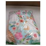 Dollffey Cat Blanket Gifts for Girls Women Cute Cats Flowers Flannel Fleece Throw Blanket Soft Plush Lightweight Warm Fuzzy Teal Blanket for Cat Lovers Decor Bed Couch Living Room for Kids 40"X50"