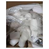 Bulk Pack of 72 White Votive Candles - Box of 72 Unscented Bulk Candles - 15 Hour Burn Time - for Weddings, Restaurants, Parties, Spa and Decorations.