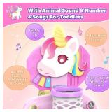 Toddler Basketball Hoop & Soccer Goal,Toys for 1 2 3 Year Old Girls Gifts Sports Toy with Light & Music,Toddler Baby Toys for 12-16-18 Months Christmas Birthday Gift for Toddlers 1-3 Years Boy Girl