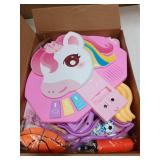 Toddler Basketball Hoop & Soccer Goal,Toys for 1 2 3 Year Old Girls Gifts Sports Toy with Light & Music,Toddler Baby Toys for 12-16-18 Months Christmas Birthday Gift for Toddlers 1-3 Years Boy Girl