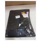 COOLBEBE Kids Travel Tray for Toddler Car Seat, Travel Tray for Airplane, Toddler Car Seat Lap Tray, Carseat Table Tray for Kids Travel Activities (Black -2PCS)