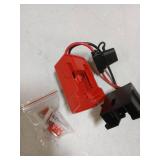 Power Wheel Azocek Adapter Compatible with Milwaukee 18V Battery with Wire Harness Connector Compatible with 12 Volt Power Wheel, 12AWG Wire with 40A Fuse