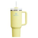 STANLEY Quencher H2.0 Tumbler with Handle 40 oz | Flowstate 3-Position Lid | Cup Holder Compatible for Travel | Insulated Stainless Steel Cup | BPA-Free | Pomelo (Straw Not Included)
