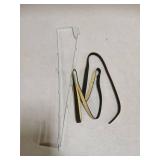 FWUNYVN Over-The-Door Mirror Hanger, Adjustable Door Mirrors Hanger Set with Protective Lining, 2 Pcs Door Brackets Perfect Height and Fit (Mirror Not Included)-White