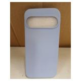 Foluu Silicone Case for Google Pixel 10/10 Pro, Liquid Gel Rubber Bumper Case with Soft Microfiber Lining Cushion Slim Hard Shockproof Protective Cover for Pixel 10/10 Pro 2025 (Purple)