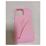 Jtsery Lip Gloss Holder for iPhone 13 Pro Max, Lipstick & Lip Glaze Case - Stylish Silicone Women