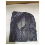 AWERT 72x24 inches Stone Aquarium Background Black Rock Fish Tank Background Rocky Terrarium Background Vinyl