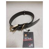 Tuff Pupper Classic Heavy Duty Dog Collar | 10x Stronger Than Leather | 100% Waterproof & Odor Proof Dog Collar | Tough Rust-Proof All Metal Hardware