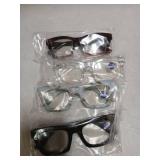 CCVOO 1.25 Reading Glasses for Women, Stylish Eyeglasses, Blue Light Readers for Women, Computer Eye Glasses, Cheaters