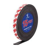 Magnetic Tape, 15 Feet Magnet Tape Roll (1/2