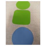 3PCS Jar Opener for Seniors with Arthritis - Rubber Gripper Pads, Bottle & Can Opener, Kitchen Gadgets (Light Blue + Green)