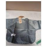 Tiny Twinkle Long Sleeve Bib for Babies & Toddlers | 2-Pack Waterproof Smock Bib for Eating | Machine Washable & Mess-Proof Feeding Essentials | Newborn Shower Gift (Sage Charcoal,6-24M)