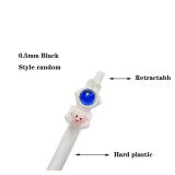 YHSMFCL Cute Kawaii Retractable Space Astronaut Pens, 5 Pcs Bulk Funny Planet Spaceman Gel pen, Novelty Stationary Office School Supplies