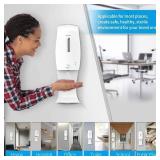 Drip Tray for Wall-Mounted Soap Dispensers, Prevent Dripping and Spraying, Dispenser Stand, Bracket, Water Tray, Detergent Cup Holder (White) 6 ps