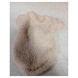 Fleece Dog Sweater, 1 Pack Warm Winter Sweater for Small Dogs Boy Girl, Fuzzy Pet Outfit, Cute Warm Puppy Clothes for Medium Dogs, Dog Winter Clothes (Brown,S)