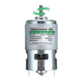 Motor High Torque Motor 25000RPM with Speed Controller for Power Wheels Replacement, Ride On Cars, RC Boats, DIY Toys, Electric Drill, Vacuum Cleaner and Car Wash Pump 550 12volt DC