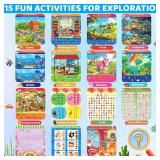 Search and Find Activity Books for Kids Ages 3-5, Preschool Learning Activities, Toddler Toys Travel Games, Kids Busy Book for Car Airplane Road Trip Essentials, Perfect Easter Christmas Birthday Gift