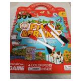 Search and Find Activity Books for Kids Ages 3-5, Preschool Learning Activities, Toddler Toys Travel Games, Kids Busy Book for Car Airplane Road Trip Essentials, Perfect Easter Christmas Birthday Gift