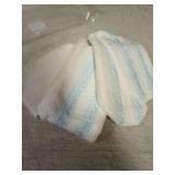 Mop Replacement Pads for OCedar H2prO Flat Mop System, 6 Pack Mop Pads for Ocedar H2prO Flat Mop, Machine Washable and Reusable Microfiber Mop Heads Replacements, Mop Refills Safe on Various Floors