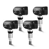 CARORAV TPMS Sensor GM, 4-Pack Tire Pressure Monitoring System Sensor Replacement for GM Chevy GMC Cadillac Buick, 315MHz OE Replaces for 13586335 13581558 13598771 13598772