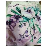 Hohoto Hummingbird Floral Bird Blanket Purple Flowers Gifts for Women Kids Girls Mom Wife Female Friends Birthday Spring Room Decor Colorful Soft Plush Throw Blankets 50"x60"