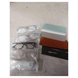 JOLISU 5 Pack Reading Glasses For Women,Spring Hinges, Sturdy and Durable (2.00)