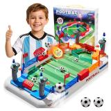 Mini Soccer Board Game for Kids: Foosball Table Toys for 3 4 5 6 7 8-12 Year Old Kids - Pinball Interactive Sports Game Age 3+ Indoor Home Party - Gift for Boys Girls Birthday Christmas Grandkids