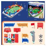 Mini Soccer Board Game for Kids: Foosball Table Toys for 3 4 5 6 7 8-12 Year Old Kids - Pinball Interactive Sports Game Age 3+ Indoor Home Party - Gift for Boys Girls Birthday Christmas Grandkids
