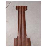 COLLECTIVE HOME - 12" Metal Letters for Wall Decor, Corrugated Rusty Letters, Rustic Hanging Wall Decor, Monogram Hanging Farmhouse Decor, Alphabet Signs for Office Bedroom Living Room Kitchen (I)