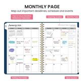 2026 Appointment Book Planner, Quarter-Hourly, Weekly & Monthly Appointment Planner (January 2026 - December 2026), 8.5"x11" Schedule Book with Flexible Cover & Tabs, Perfect for Office School Supplie