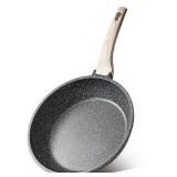 CAROTE Nonstick Frying Pan Skillet,Non Stick Granite Fry Pan Egg Pan Omelet Pans, Stone Cookware Chef