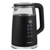 Elite EKT8717 Black 1.7l Double Wall Cool Touch Electric Kettle