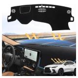 Sunsdrew Dash Cover for 2022-2025 2026 Lexus NX NX 250/NX 350/NX 350h/NX 450h+ Dashboard Cover Mat for NX Accessories Sunshade Nonslip Mesh Protector No Glare