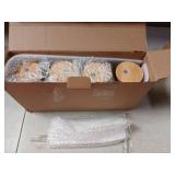 sungwoo Glass Cups with Lids and Straws, 4 Pack 16OZ Iced Coffee Cups with Silicone Sleeve, Glass Tumbler with Straw and Bamboo Lid, Home Essential Drinking Set for Juice, Cocktail and Latte 4 Colors