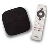 ONN Android TV 4K UHD Streaming Device with Voice Remote Control Google Assistant & High Speed HDMI Cable (100026240) Black