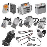 Uncle Brick 12 in 1 Motor Power Function Set,Equipped with Powerful High-Torque High-Speed Motor,Advanced Control Functions,Compatible with Major Brands,Suitable for Building Block Modification