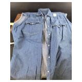 Western Style Plaid and Denim Button-Up Shirts Collection