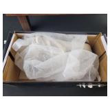 White Platform Ankle Wrap Sandals