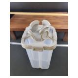 Divided Kitchen Storage Container Set