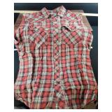 Carhartt Denim Work Shirt & Plaid Western Shirt Bundle