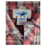 Carhartt Denim Work Shirt & Plaid Western Shirt Bundle