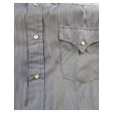 Carhartt Denim Work Shirt & Plaid Western Shirt Bundle