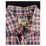 Painted Mesa Western Plaid Button-Up Shirts - Four