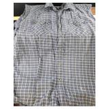 Painted Mesa Western Plaid Button-Up Shirts - Four