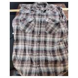 Painted Mesa Western Plaid Button-Up Shirts - Four