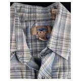 Cripple Creek Black Leather and Painted Mesa Plaid Vest Bundle