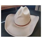 Western Style Cream Felt Cowboy Hat