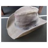 Classic Western Style Grey Fedora Hat