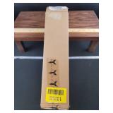 White Vinyl Mini Blinds 12x36 inches